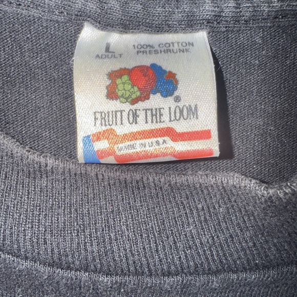 Vintage Flashover‎ Firefighter Single Stitch 1992 Fruit If The Loom USA Made - Picture 4 of 7